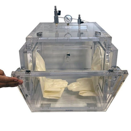 Clear Acrylic Vacuum Glovebox - Image 3