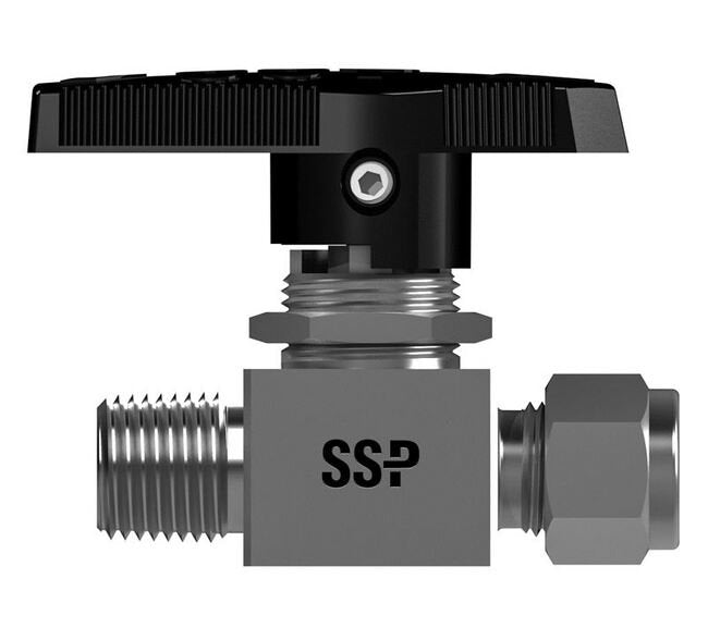 Alloy 400 2-Way Ball Valves with Duolok Tube Fitting - Image 1