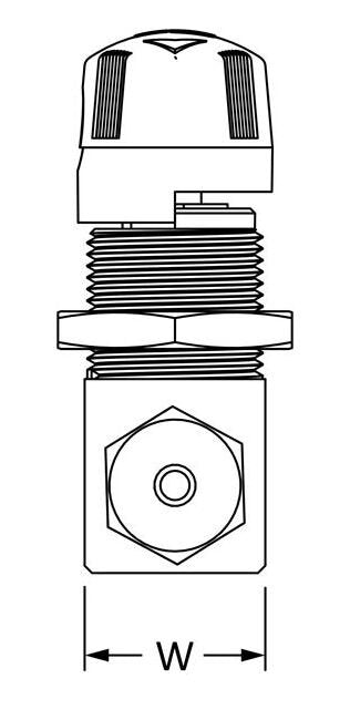 EB Series Encapsulated 2-way Ball Valves - Alloy 400, 3/8" - Image 3