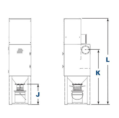 Vibra Shake™ Series 550 CFM Dust Collector - Image 4
