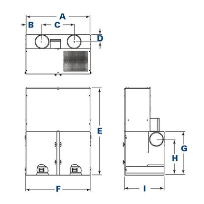 Vibra Shake™ Series 3000 CFM Dust Collector - Image 2