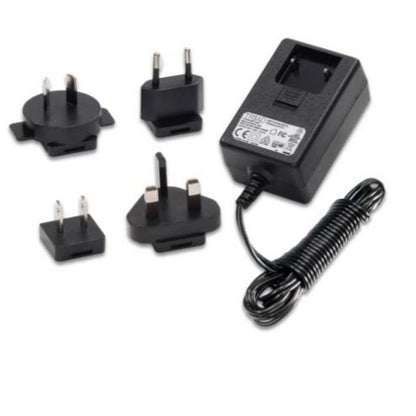 Interchangeable Input Wall Plug Power Supply - 18V DC, Positive Polarity - Image 1