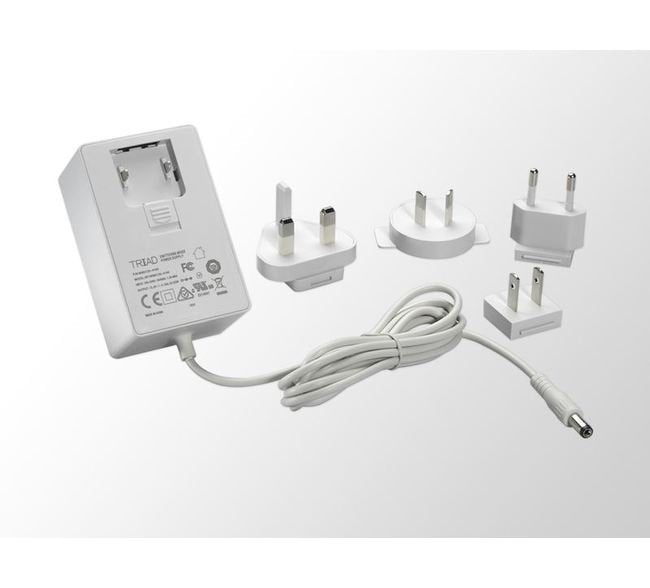 Medical Grade 12V DC Wall Plug-In Power Supply - Image 1