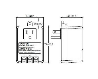 20VAC Wall Plug-In Power Supply with Level VI Efficiency and UL Certification - Image 2