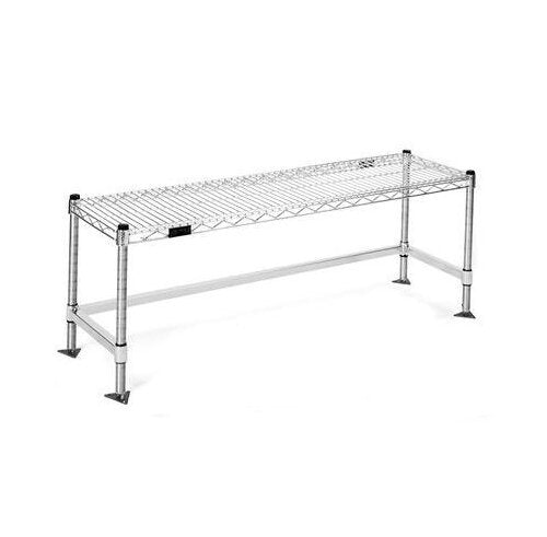36-Inch Stainless Steel Wire Gowning Bench - Image 1