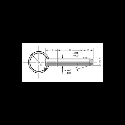 Industrial Stainless Steel Positive Stop Release Pins - Image 2