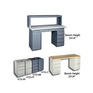 Maple Top Modular Electronic Work Bench - Image 1