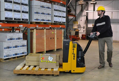 Big Joe WPT45 Electric Power Pallet Truck, 27 x 48 in Forks