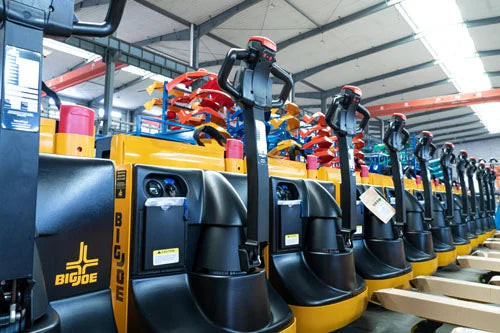 Big Joe WPT45 Electric Power Pallet Truck, 27 x 48 in Forks