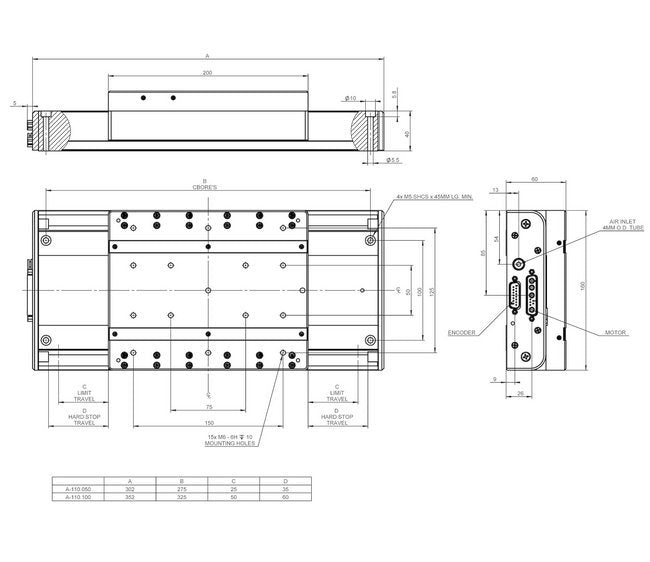 PIglide A-110 Air Bearing Linear Slides - Image 2