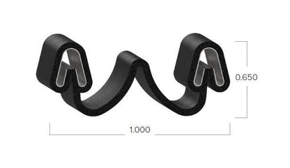 Uni-Grip 1.000" x 0.650" Accordion Seal - Image 2