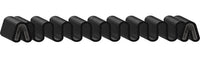 Weatherproof Rubber Accordion Seal, 4.900" Width, 0.750" Height