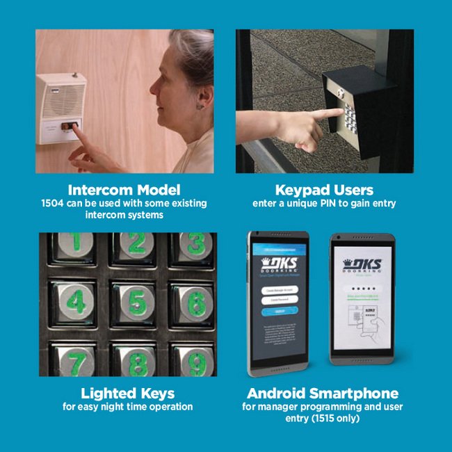 DoorKing Access Control Keypad with Maximum 1 and 2 Access Points - Image 3