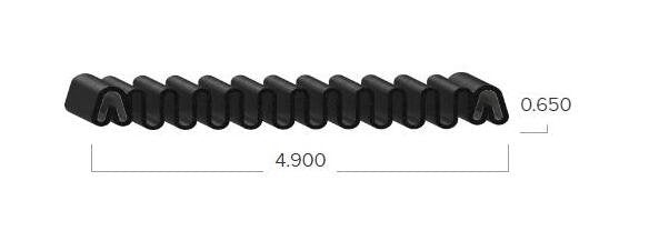 Uni-Grip 4.900 in x 0.650 in Accordion Seal - Image 2