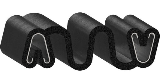 Uni-Grip 1.500" x 0.650" Sponge Rubber Accordion Seal - Image 1