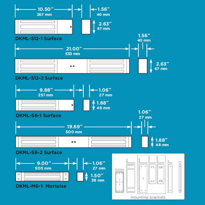 High-Security 1200 lb Magnetic Door Lock - Image 2