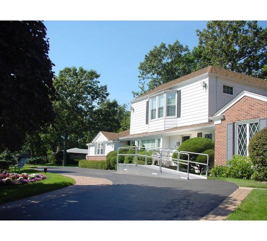 Durable Aluminum Sectional Wheelchair Ramps - Image 1