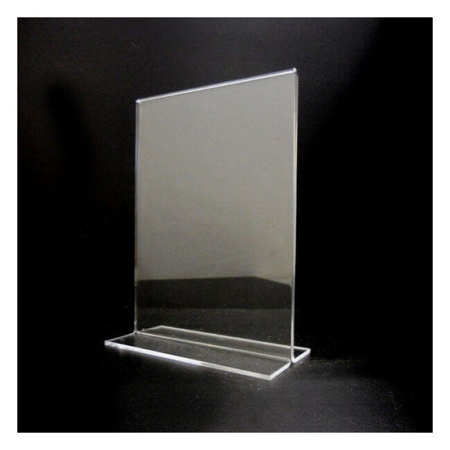 Acrylic Bottom Loading Sign Holder, 5x7 in - Image 3