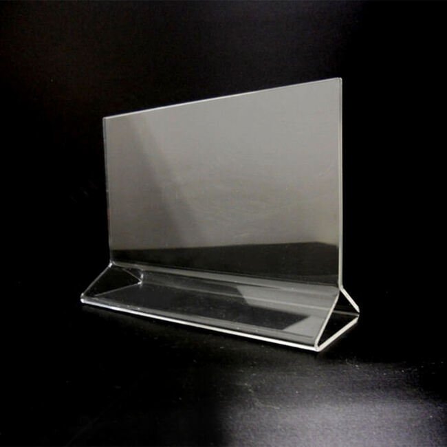 Acrylic Top Loading 7x5 Display Sign Holder - Image 3