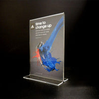 Megastore 4x6 Acrylic Bottom Loading Sign Holder