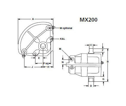 MatryxÂ® Vane Actuator MX - Compact Dual-Action Actuator - Image 2