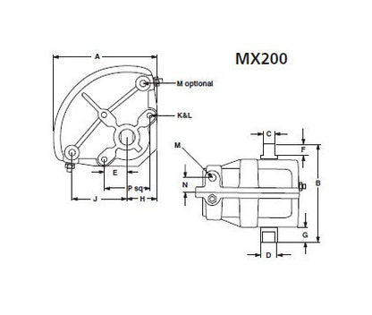 MatryxÂ® Vane Actuator MX - Compact Dual-Action Actuator - Image 2