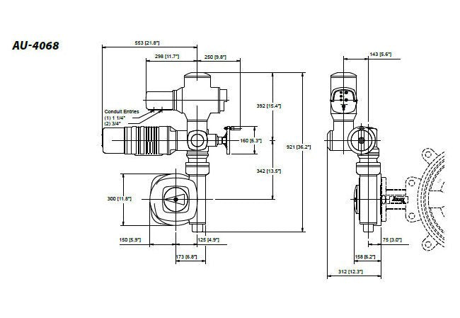 AU Series Industrial Electric Actuator - Precision Control for Valves - Image 2
