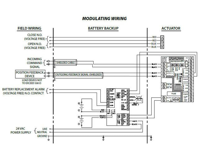 Bray Series 70 Actuator Battery Backup - Image 2
