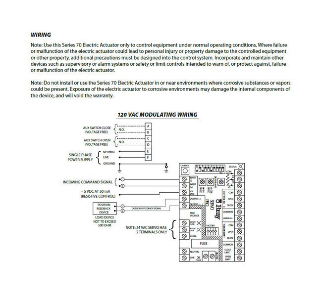 Bray Series 70 Industrial Electric Actuator - 120VAC Modulating - Image 2