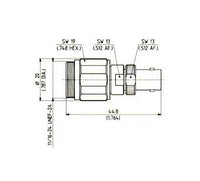 Huber+Suhner Precision Adaptors BNC-PC7 Series