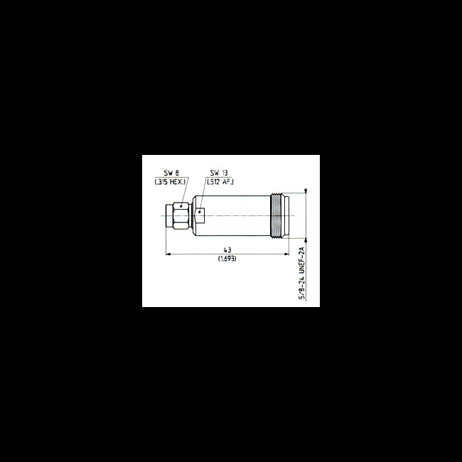 Huber+Suhner Precision Adaptors PC2.4-N - Image 1