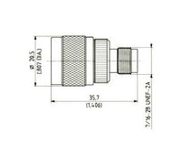 N-TNC Adapter Plug to Jack
