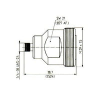 Huber+Suhner PIM Adaptors PC3.5-7/16