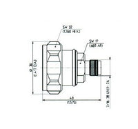 Huber+Suhner 7/16-TNC PIM Adaptors