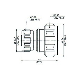4.1/9.5-7/16 PIM Adaptors - Image 1