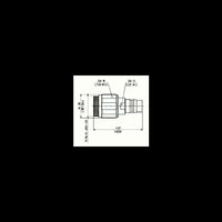 Huber+Suhner Precision Adaptors PC7 to QN Female (Jack)