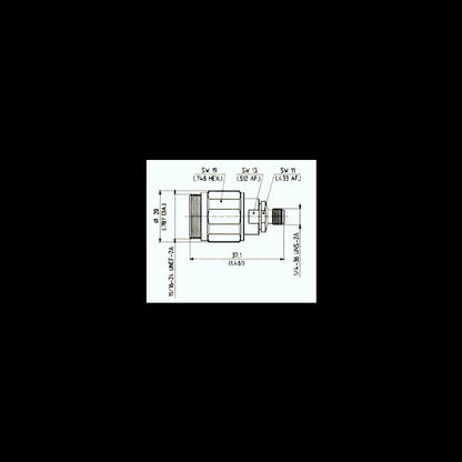 Huber+Suhner Precision Adaptors PC7-SMA - Image 1