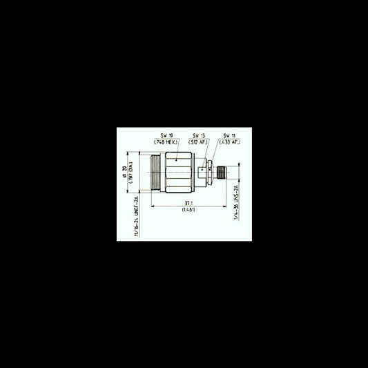 Huber+Suhner Precision Adaptors PC7-SMA - Image 1