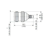 N-SMC Jack Adaptor Connector