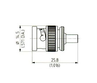 BNC to MCX Adaptor Connector - Image 1