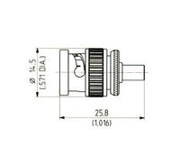 BNC to MCX Adaptor Connector