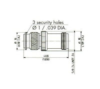 TNC-N Male to Female Adaptor