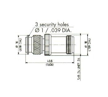 TNC-N Male to Female Adaptor - Image 1