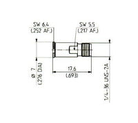 Huber+Suhner MMBX to SMA Adaptor