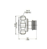 Huber+Suhner QN-7/16 PIM Adaptors