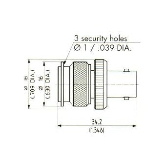 TNC to BNC Adaptor Connector - Image 1