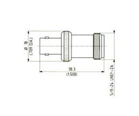BNC to N Adaptor Connector