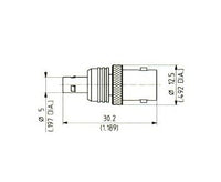 Huber+Suhner QLA 00 to BNC Adaptor