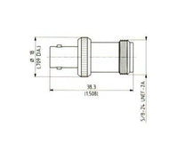 BNC to N Adaptor Connector