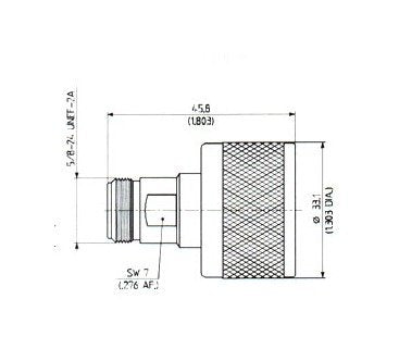 Huber+Suhner BNC-N Quick-Mate Adaptors - Image 1